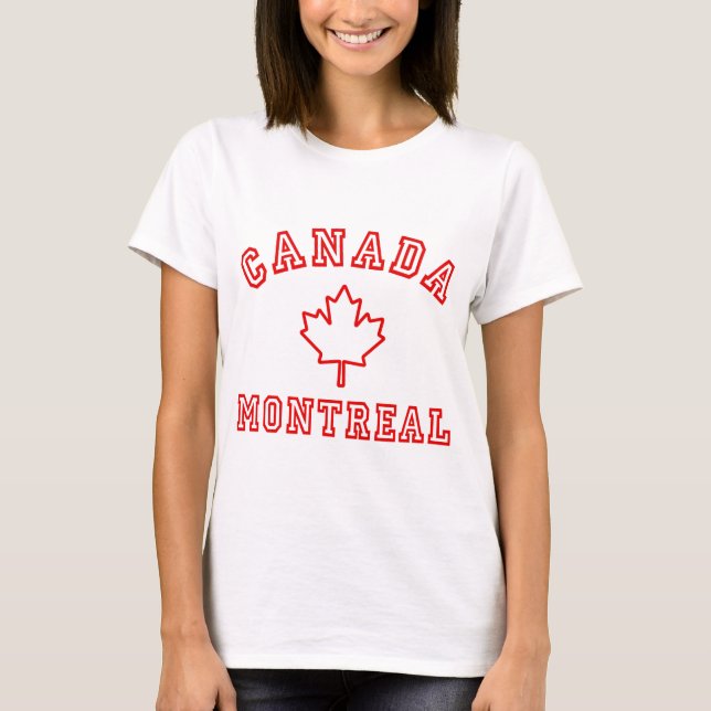 T-shirt Montréal Canada (Devant)