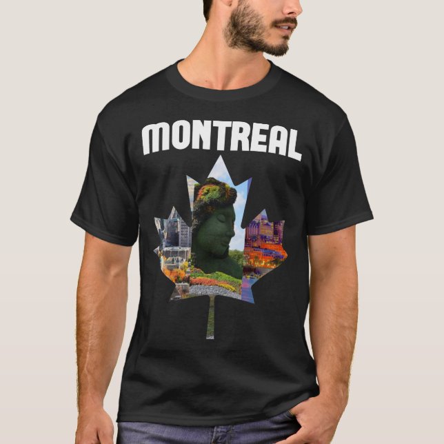 T-shirt montreal canada (Devant)