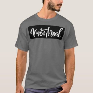 T-shirt Montréal Grandir Canadien 1