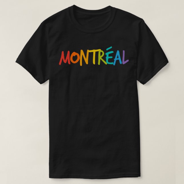 T-shirt Montreal Pride (Design devant)