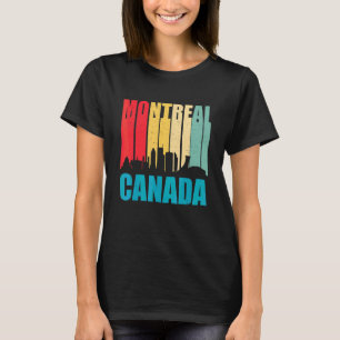 T-shirt Montréal Rétro Canada Vintage Montréal Québec