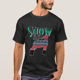 T-shirt Montrer Vie Agneau de bétail Montrer Marché Mouton