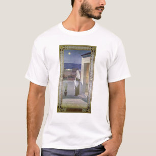 T-shirt Montres de St Genevieve au-dessus de la ville de
