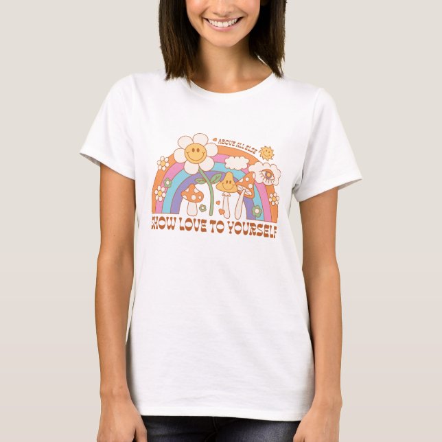 T-shirt Montrez L'Amour À Vous-Même (Devant)
