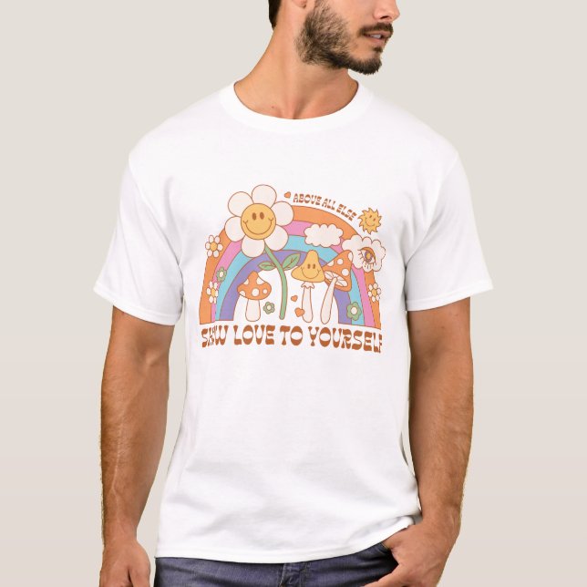 T-shirt Montrez L'Amour À Vous-Même (Devant)