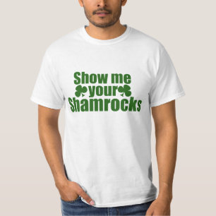 T-shirt Montrez-moi vos Shamrocks