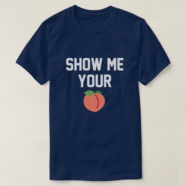 T-SHIRT MONTREZ-MOI VOTRE PAIX DE MACHINE (Design devant)