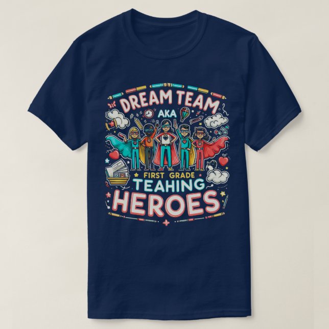 T-shirt Montrez votre gratitude aux enseignants dévoués da (Design devant)