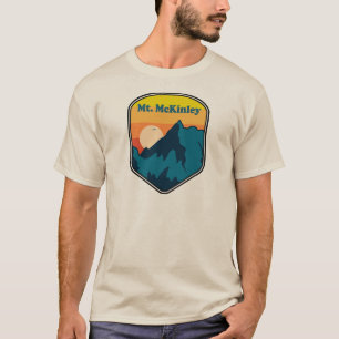 T-shirt Monts Sunrise du Mont McKinley en Alaska