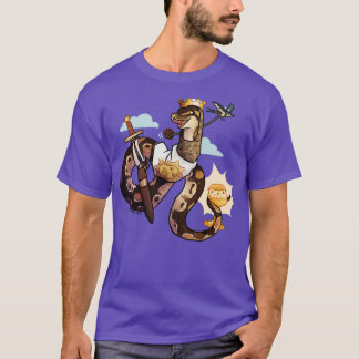 T-shirt Monty the ball python