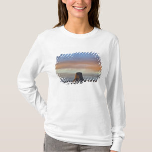 T-shirt Monument national de Devils Tower, Orage au couche