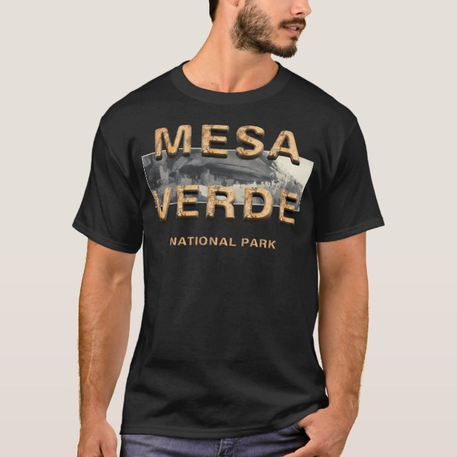 T-shirt Monument national de Mesa Verde (Devant)