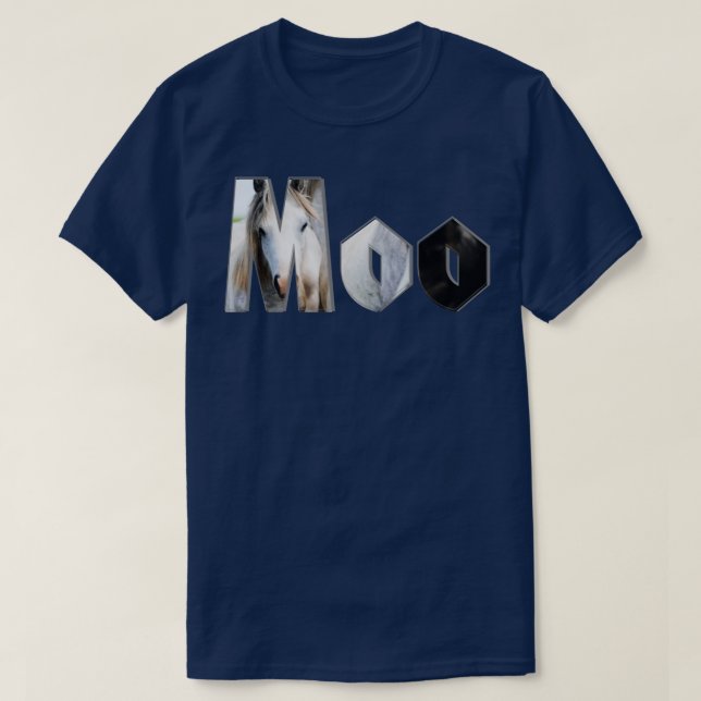 T-shirt Moo (Design devant)