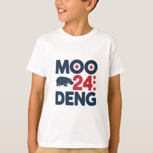 T-shirt Moo Deng 2024 Moo Deng Moo Deng Bébé Hippopotame M