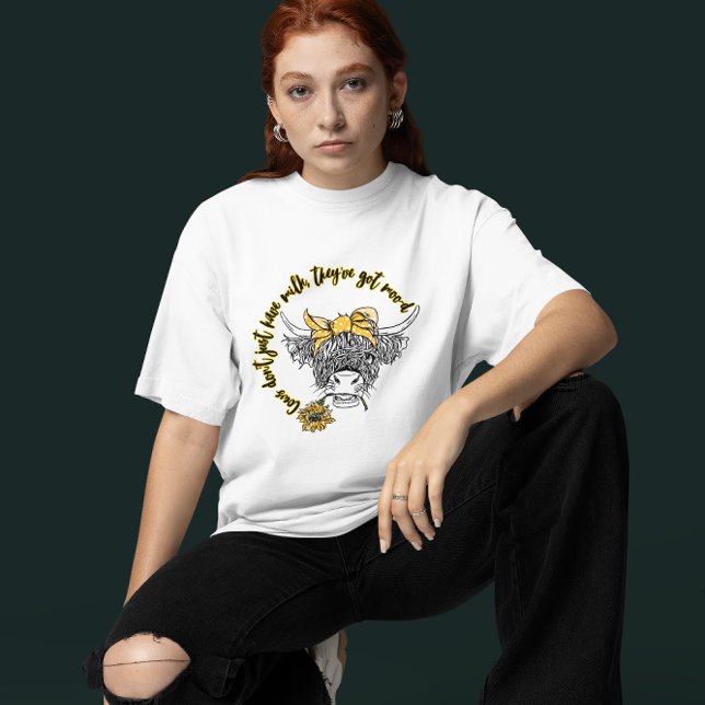 T-shirt Moo-dern Cow Collection (Créateur téléchargé)