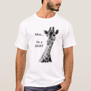 T-shirt MOO… je suis un tee - shirt de chèvre