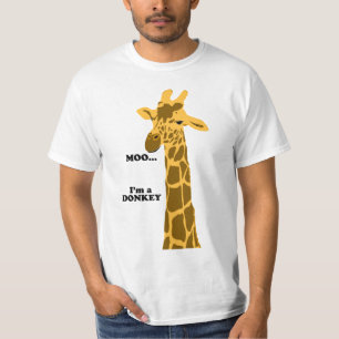 T-shirt MOO je suis une chemise d'âne