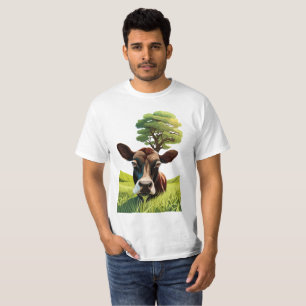 T-shirt Moo-ning pour un massage