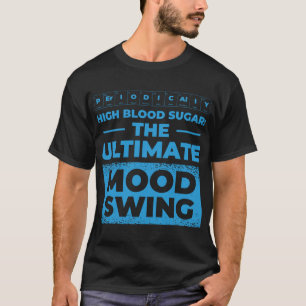 T-shirt MOod Swing Pancréas diabétiques Ty Sensibilisation