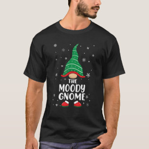 T-shirt Moody Gnome Correspondance Famille Pyjama de Noël 