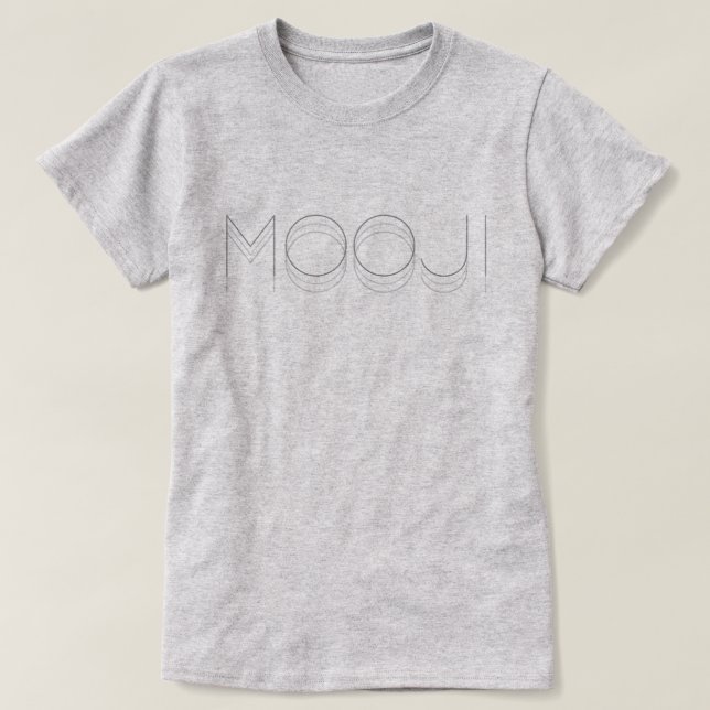 T-shirt mooji (Design devant)