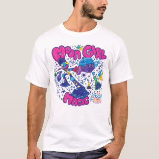 T-shirt Moon Girl Magic Science Doodle Graphisme