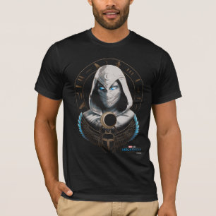 T-shirt Moon Knight Egyptien Scarab Graphisme
