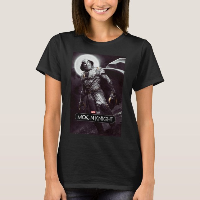 T-shirt Moon Knight Full Moon Poster Art (Devant)
