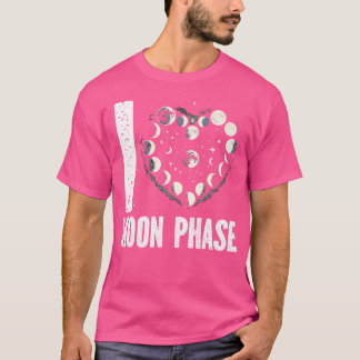 T-shirt Moon Phase Full Moon Lunar Eclipse Astronomer Astr