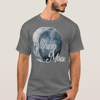 T-shirt Moon Wishing blanc