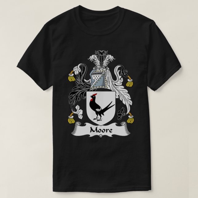 T-shirt Moore Coat of Arms  Family Crest  (Design devant)
