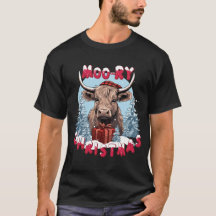 Moory Christmas - Highland Cow Lover Noël