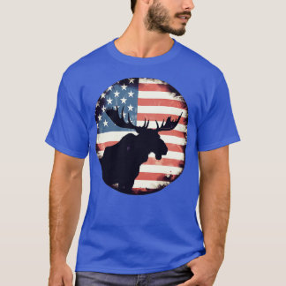 T-shirt Moose américaine