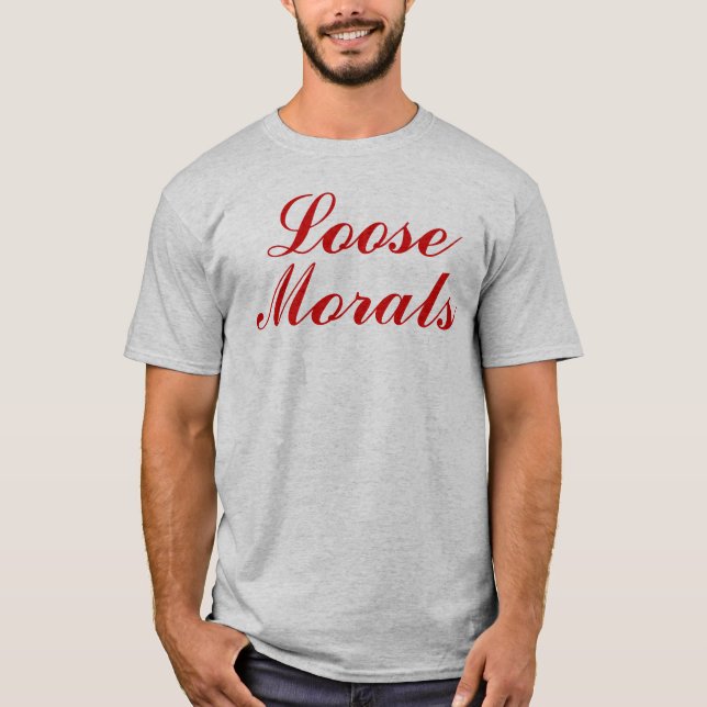 T-shirt Morale perdue (Devant)