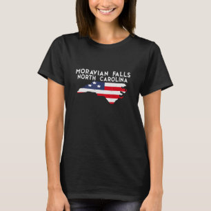 T-shirt Moravian Falls North Carolina USA State America Tr