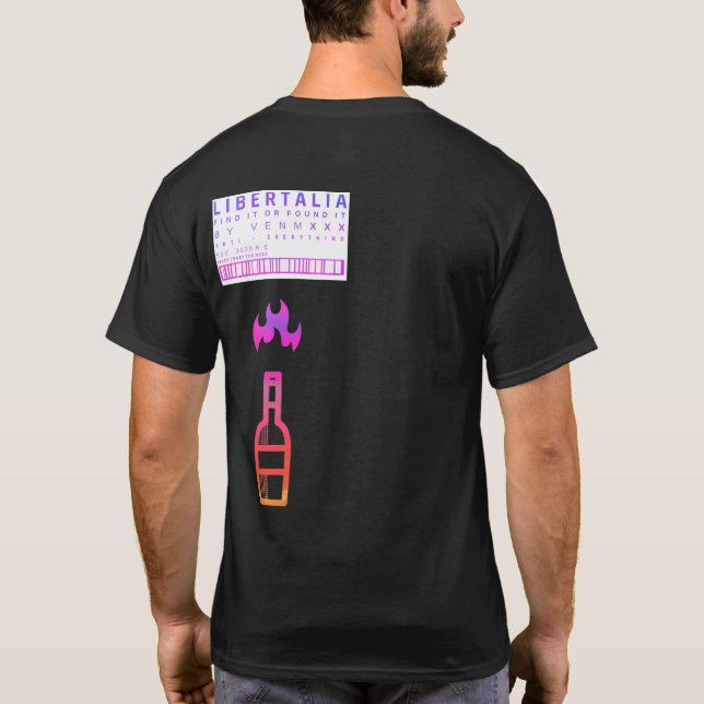 T-shirt Morceau de déclaration (Dos)