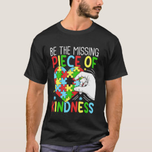 T-shirt Morceau Manquant de Bienveillance Autisme Hommes F