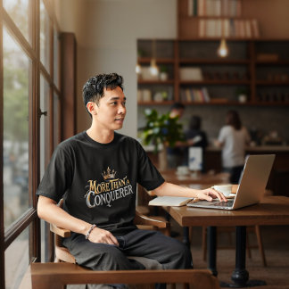 T-shirt More than a Conquerer