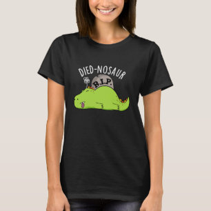 T-shirt Mored nosaur Dinosaure Drôle Puns Dark BG