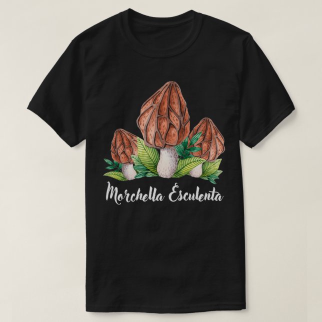 T-shirt Morel Mushroom 4 (Design devant)