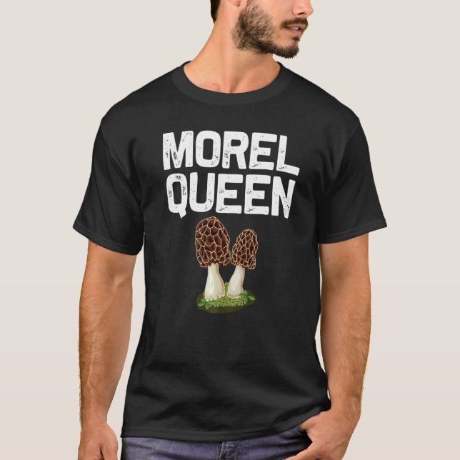 T-shirt Morel Mushroom For Women Mom Mushroom Hunters (Devant)