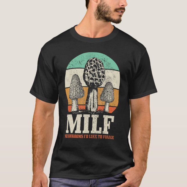 T-shirt Morel Mushroom Hunting (Devant)