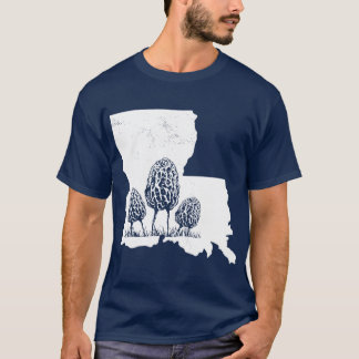 T-shirt Morel Mushroom Hunting Oversized