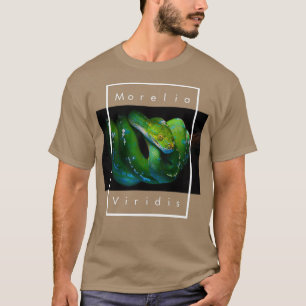 T-shirt Morelia Viridis Green Tree Python Snake Keeper