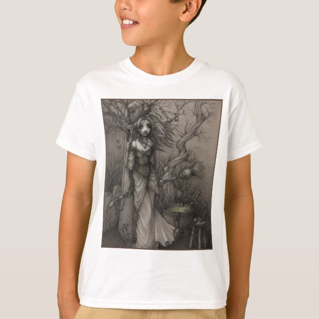 T-shirt Morelle "désespérée" d'Annamarie (Devant)