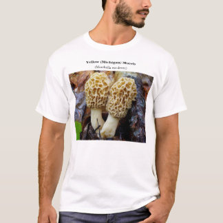 T-shirt Morelles de jaune (Michigan)