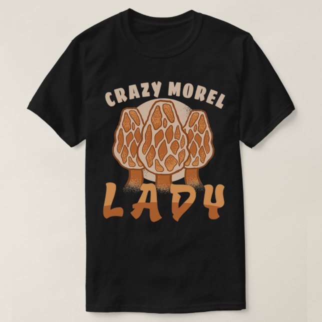 T-shirt Morels Champignons de champignons de champignons d (Design devant)