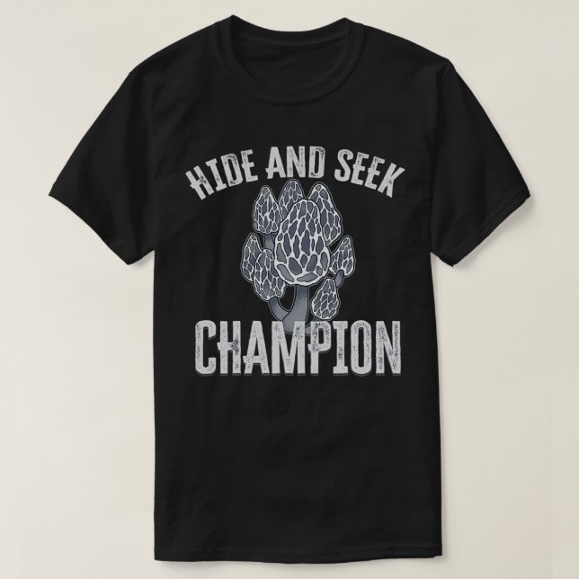 T-shirt Morels Champignons Picker Champignons 8 (Design devant)