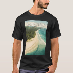 T-shirt Moreton Island Australie Travel Art Vintage