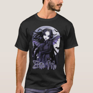 T-shirt Morgan Bite Me Gothique Vampire Fairy
